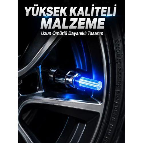 4 Adet Led Lastik Sibop Işığı Otomobil İçin Hareket Sensörlü