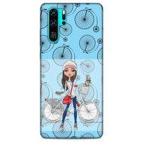 Sokak Modası 90 Huawei P30 Pro Kılıf Desenli Silikon