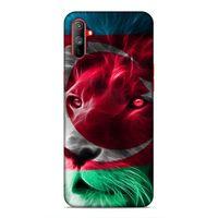 Realme C3 Uyumlu Kılıf Azarbaijan (23) Ultra Koruma Kılıfı Aslan Bayrak