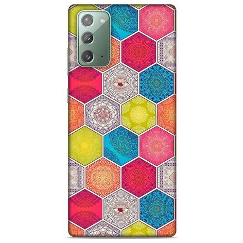 Ethnic Culture (39) Samsung Galaxy Note 20 Kılıf Silikon Kapak Desenli