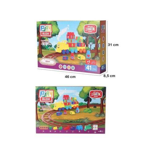 2403 - PLAYBOX 41 PARÇA LEGO TREN SETİ