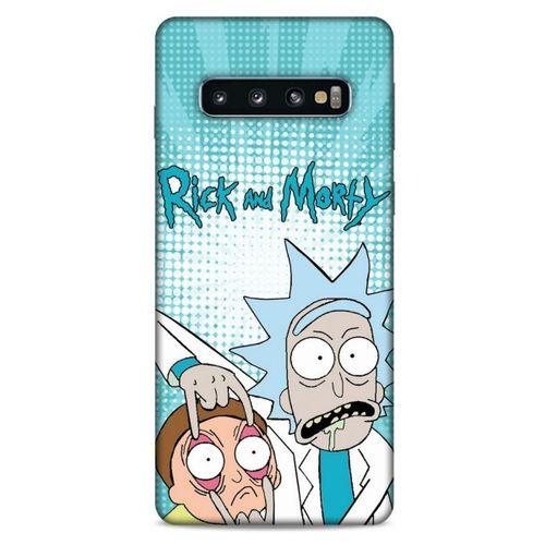 Samsung Galaxy S10 Uyumlu Kılıf Rick And Morty (2) Kabı Morty Smith