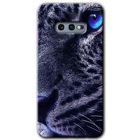 Samsung Galaxy S10e Kılıf HD Desen Baskılı Arka Kapak - Kaplan