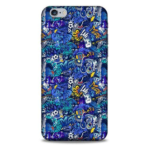 Graffitix (2) Desenli Silikon Kapak Apple Iphone 6S Plus Kılıf