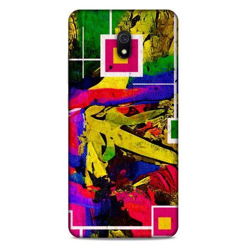 Lopard Xiaomi Redmi 8A Uyumlu Kılıf Soyut Sanat (48) Desenli Bumper Kılıf