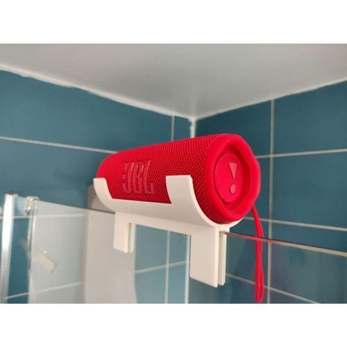 JBL Flip 6 Duş Paneli Tutucu 3D Baskı (Bu ürün Sadece Plastik parçadır - Almadan Önce Soru Sorabilirsiniz)