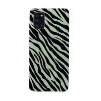 Samsung A31 Zebra Pattern Premium Silikonlu Telefon Kılıfı