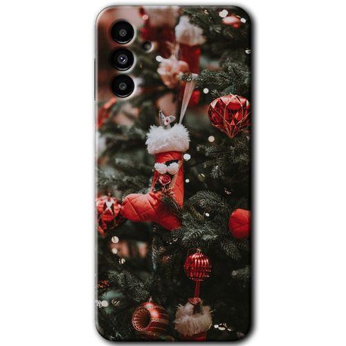 Samsung Galaxy A13 5G Kılıf HD Desen Baskılı Arka Kapak + Temperli Cam - Happy New Year