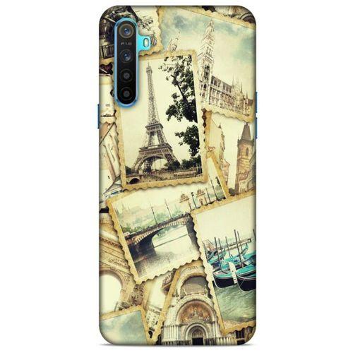 Retro (38) Desen Neo Hybrid Kılıf Renkli Oppo Realme 6i Kılıf