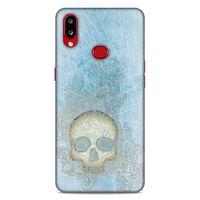 Lopard Samsung Galaxy A10s Uyumlu Kılıf Tattoo's (18) Telefon Kılıfları Mavi