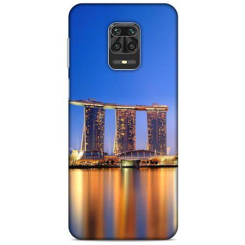 Xiaomi Redmi Note 9S Kılıf Dünya Mimarisi (46) Core Armor Kılıf Marina Bay Sands Singapur