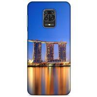 Xiaomi Redmi Note 9S Kılıf Dünya Mimarisi (46) Core Armor Kılıf Marina Bay Sands Singapur