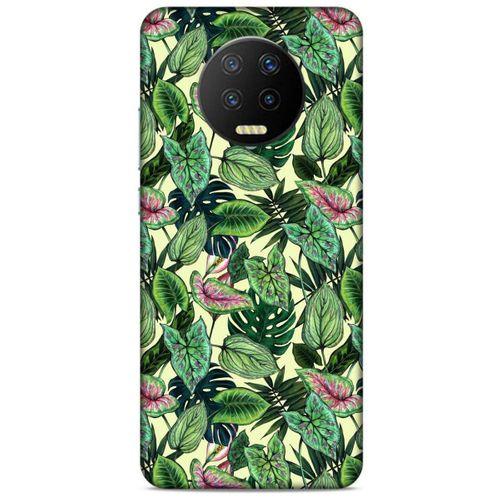 Lopard İnfinix Note 7 Uyumlu Kılıf Botanix (30) Silicone Case