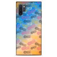 Frutix Ananas 01 Samsung Galaxy Note 10 Plus Kılıf Desenli Silikon