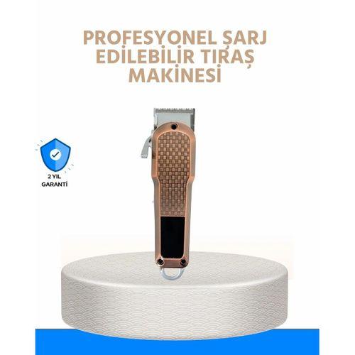 Erkek Bakım Makinesi – Lcd Ekranlı 7000rpm Şarjlı Saç Ve Sakal Kesme Cihazı