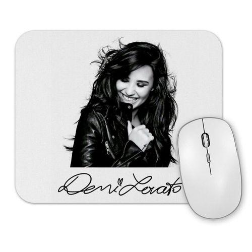 Demi Lovato B&W Autografada Mouse Pad