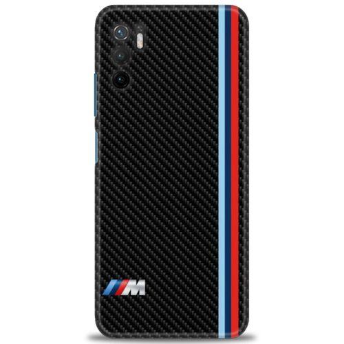 Xiaomi Poco M3 Pro Kılıf HD Baskılı Kılıf - BMW + Tam Ekran Koruyucu