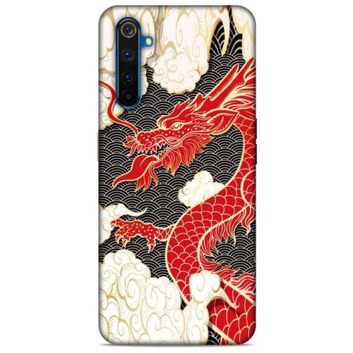 Oppo Realme 6 Pro Kılıf Japonya (6) Silikon Kılıf Ejderha