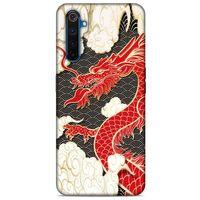 Oppo Realme 6 Pro Kılıf Japonya (6) Silikon Kılıf Ejderha