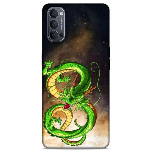 Lopard Oppo Reno 4 Uyumlu Kılıf GameX (40) Fit Silikon Kılıf Ejderha