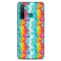 Geometrix 66 Oppo Realme 5 Pro Kılıf Silikon Kapak
