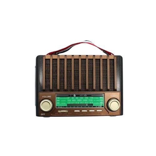 Ktf-1428 Nostaljik Solar Enerjili Bluetooth Speaker – Radyo, Sd/usb Mp3 Çalar, Güçlü Taşınabilir Hoparlör