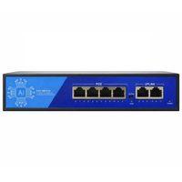 EZCOOL EZ-04PSF-FG 4PORT 4GE+2GE 65W F.GİGABİT POE SWİTCH