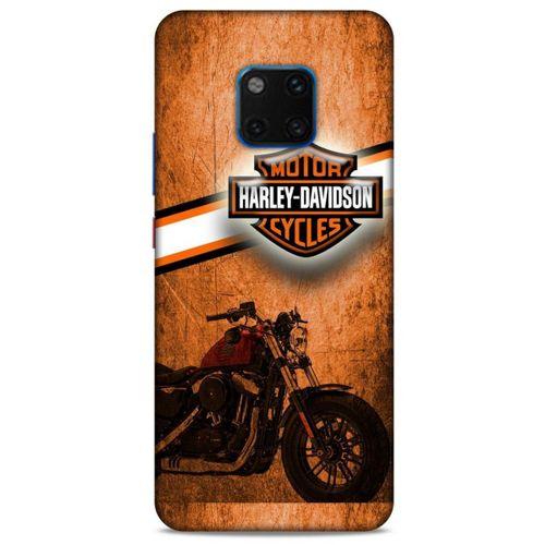 Huawei Mate 20 Pro Uyumlu Kılıf Motorsiklet (20) Koruyucu Kılıf İskelet