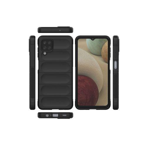Newface Samsung Galaxy A12 Kılıf Optimum Silikon - Siyah