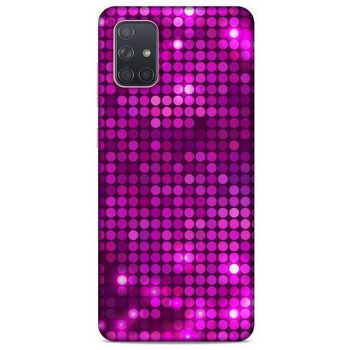 Samsung Galaxy A71 Uyumlu Kılıf Pembe Delisi (35) Fit Design Kılıf Kamuflaj
