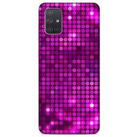 Samsung Galaxy A71 Uyumlu Kılıf Pembe Delisi (35) Fit Design Kılıf Kamuflaj
