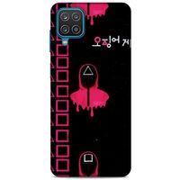 Samsung Galaxy A12 Uyumlu Kılıf Squid Game (23) Ultra Koruma Kılıfı Shin