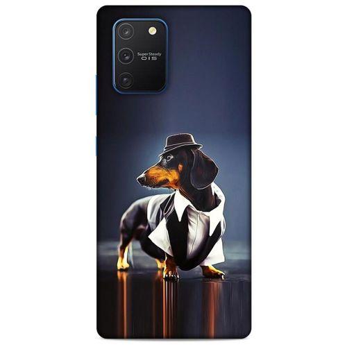 Samsung Galaxy S10 Lite Kılıf Köpek Kıyafetleri (1) Kılıfı Dakhund Gömlek