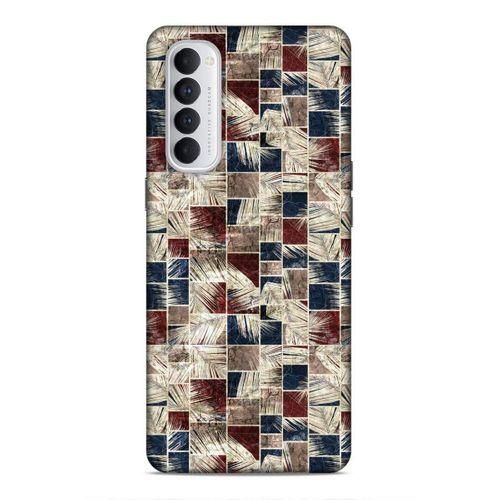 Oppo Reno 4 Pro Uyumlu Kılıf Romans (8) Baskılı Kılıf Lacivert