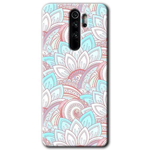 MRCİLETİSİM Xiaomi Redmi Note 8 Pro Kılıf Kapak - Çin Mandala 1 +Hayalet Ekran Yandan Gözükmez