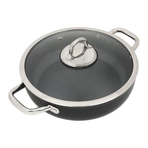 Leggno MST2828ST24BK Master Titanium Sığ Tencere Siyah 24 Cm