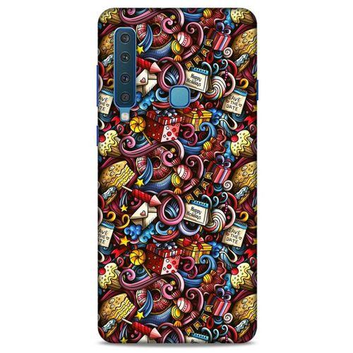 Graffitix (47) Desenli Silikon Kapak Samsung Galaxy A9 2018 Kılıf