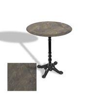 Dockers Çipa 1004 Döküm Ayak Yuvarlak Masa Çap 70cm - (Werzalit, Wermodin ve Allzalit Tabla) - Halong