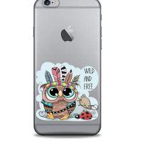 Zoologix (55) Apple Iphone 6 Plus Şeffaf Kılıf Silikon Desenli