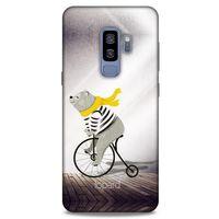 Samsung Galaxy S9 Plus Kılıf FunnyMaX (11) Tam Koruma Kahve Ayı