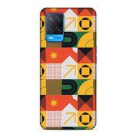 Oppo A54 4G Uyumlu Kılıf Insomnia (31) TPU Kılıf Karışık