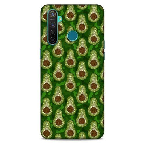 Frutix Avokado 02 Oppo Realme 5 Pro Kılıf Desenli Silikon