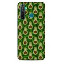 Frutix Avokado 02 Oppo Realme 5 Pro Kılıf Desenli Silikon