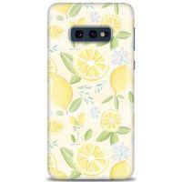Samsung Galaxy S10E Kılıf HD Baskılı Kılıf - Limon + Tam Ekran Koruyucu