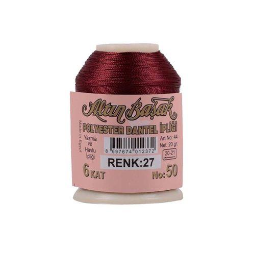3 Adet Altınbaşak Oya ve Dantel İpi 20 gr - Royaleks - No: 027