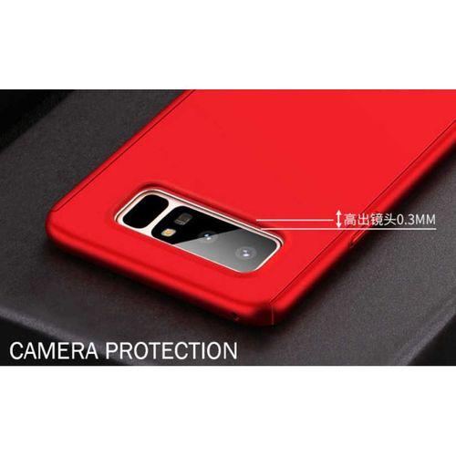 Galaxy Note 8 Kılıf Zore 360 3 Parçalı Rubber Kapak