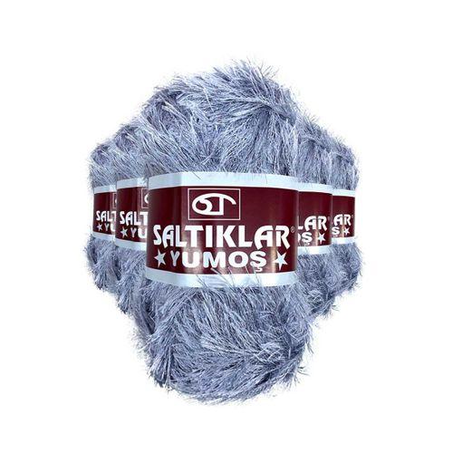 5 Adet Yumoş Sakallı El Örgü Ipi Yünü 06