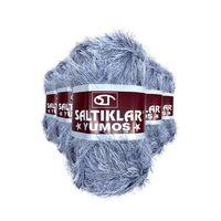 5 Adet Yumoş Sakallı El Örgü Ipi Yünü 06