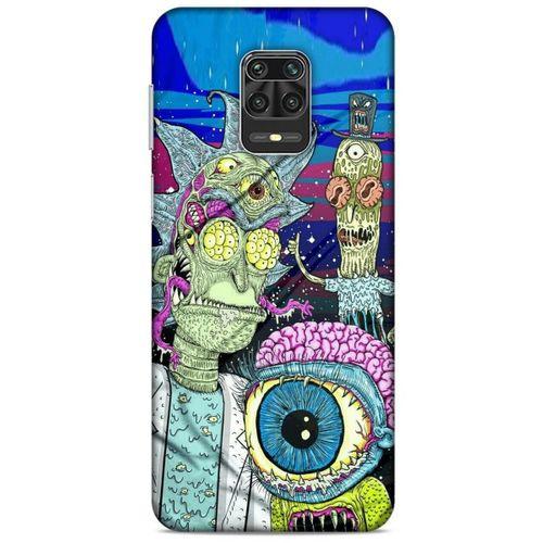 Xiaomi Redmi Note 9 Pro Uyumlu Kılıf Rick And Morty (28) Arka Kapak Dimensional