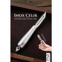 Modacar Inox Soyacak - Sebze Soyacağı - Kabak Dolma Oyacağı 2 li SET